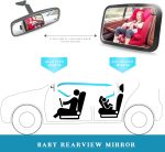 Shynerk Baby Car Mirror, Safety Car Seat Mirror for Rear Facing Infant with Wide Crystal Clear View, Shatterproof, Fully Assembled, Crash Tested and Certified - Image 6